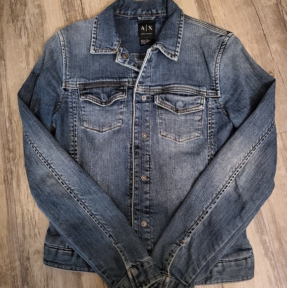 Armani Exchange Jean Jacket - Picture 1 of 5